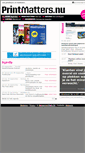 Mobile Screenshot of printmatters.nu