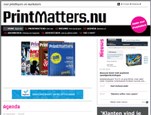 Tablet Screenshot of printmatters.nu